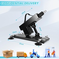 Máquina Sexual Automática, Juguete Sexual, Vibrador con Dildo de Empuje Vaginal y Anal para Hombres y Mujeres, Masturbador con Dispositivo de Amor Sexual 3XLR