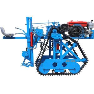 Mini Cosechadora de Ajo de 32 Hp con Transmisión por Engranajes, Alta Productividad, Color Azul - Product Image 5
