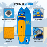 Livraison gratuite de l'UE Dropshipping Fourniture d'usine longboard planche de surf gonflable paddleboard accessoires paddle board sap sup
