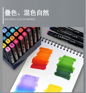 Populares Marcadores Permanentes de Doble Punta para Arte con Alcohol, 30 Colores - Product Image 5