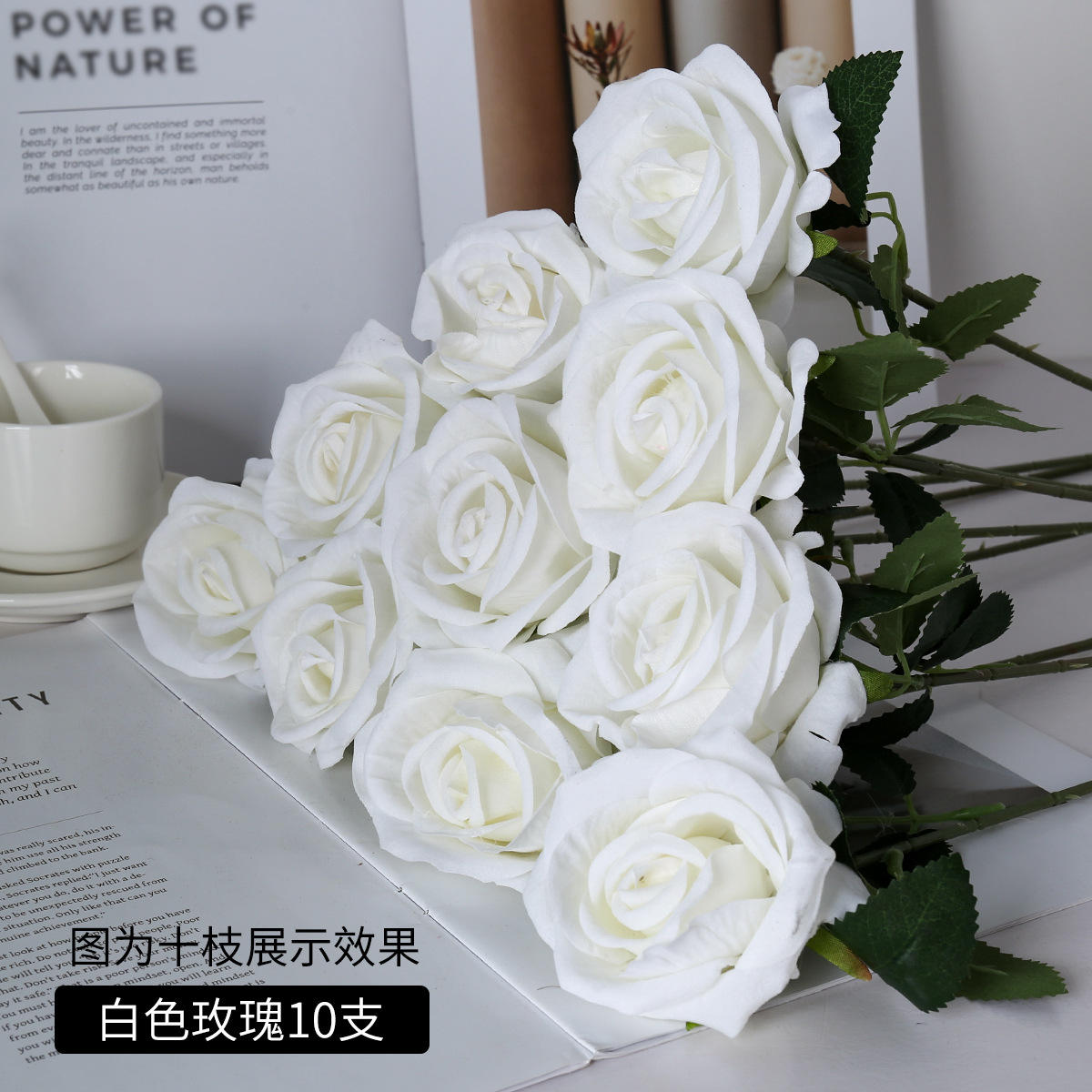 Flannel imperial concubine rose white