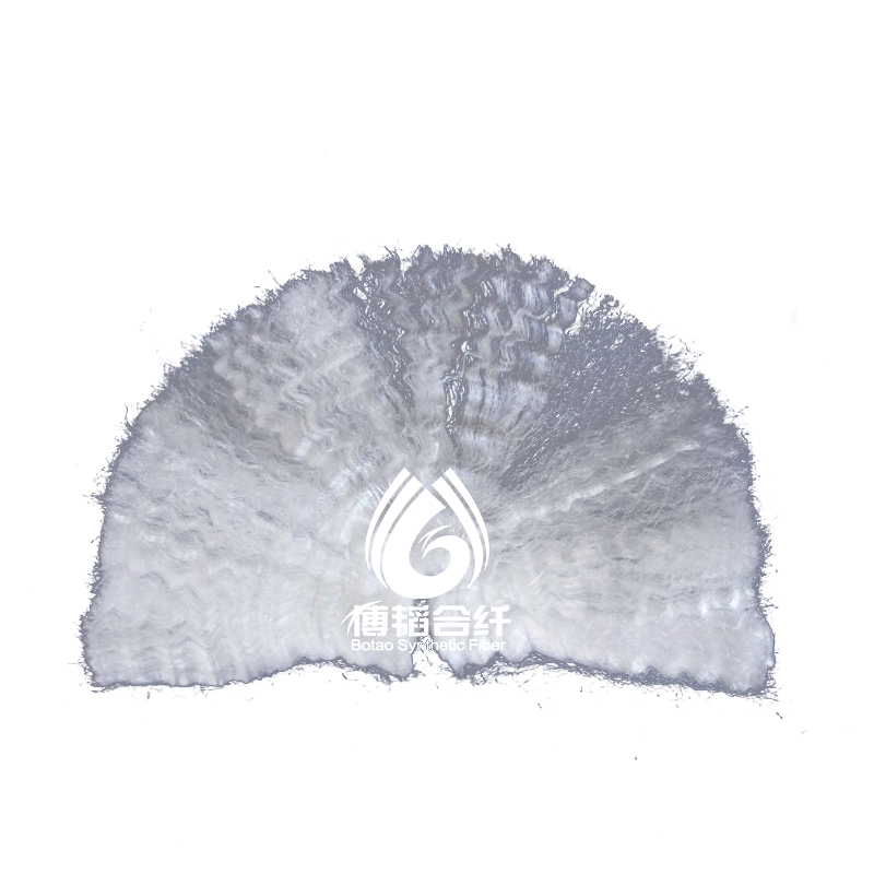 Новый специальный дизайн, заводская цена, многофункциональное 3D Белое полиэтиленовое штапельное волокно HDPE