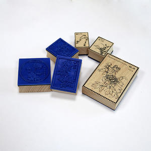 Produsen dapat disesuaikan definisi tinggi karet kayu cap mainan jurnal tanaman untuk anak-anak untuk dekorasi - Product Image 2