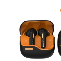 Écouteurs intra-auriculaires Brightblue S52 ANC & ENC à réduction de bruit avec indicateur LED étanche IPX5, ajustement personnalisé, son Hi-Fi