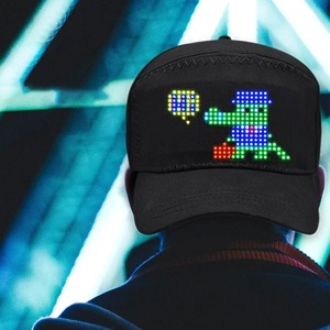 Promocional barato béisbol LED sombrero fabricante personalizado Light Up Scrolling LED personalizado mensajes LED - Product Image 1