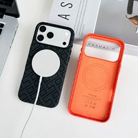 Nouvelle Coque de Téléphone Magnétique Tendance Haut de Gamme en PC Mat Antichoc Personnalisée 2026 pour iPhone 18 17 16 15 Pro Max 17E