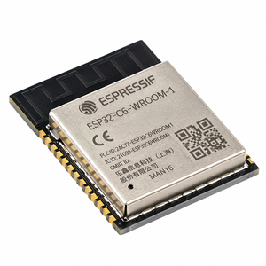 โมดูล HT ESP32-C6-WROOM-1U-N8 Espressif IoT 32-bit RISC-V 160MHz หน่วยความจำแฟลช 8MB รองรับ 2.4GHz WiFi6 802.11ax BLE5.3 Zigbee Thread 802.15.4 - Product Image 2
