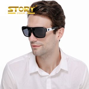 HISTOIRE STYZ-SR008 Classiques Conduite Sports Lunettes de soleil surdimensionnées UV400 Square Polarized <span class=keywords><strong>2020</strong></span> Lunettes de soleil Hommes Femmes avec étui - Product Image 1