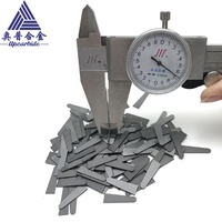 Puntas de Carburo TC Quirúrgicas YG11 de 15mm, 17mm y 20mm de Longitud, Piezas de Herramienta para Inserciones de Pinzas Portaagujas