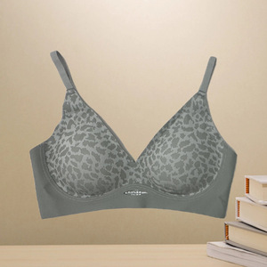 Groothandel Comfortabele Luipaard Print Custom Logo Hoge Kwaliteit Sport Afbeeldingen Sexy Meisje Hot Push-Up Bh Voor Vrouwen - Product Image 5