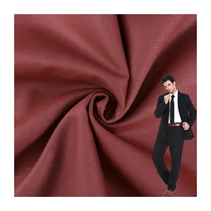 China Product Man Suit Fashion Fabric TR 65/35 Polyester Rayon Suit Fabric With Soft Hand Feel
