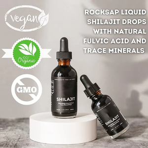 Gouttes de Shilajit Purifié Naturellement, Acide Fulvique, Extrait de Résine de Shilajit, Shilajit Liquide Pur de l'Himalaya, Fabrication OEM sous Marque Privée - Product Image 3