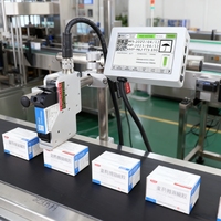 Impresora de Inyección de Tinta Industrial Automática para Etiquetas TIJ DOCOD OEM/ODM T180E Impresora Térmica de Inyección de Tinta en Línea para Fecha de Caducidad Código GS1