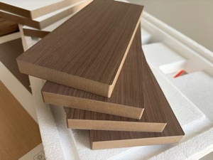 Pannello <span class=keywords><strong>MDF</strong></span> Laminato Melaminico E0 Bianco Lucido 4x8 ft 18mm a Doppia Faccia per Mobili da Cucina e Camera da Letto - Product Image 2
