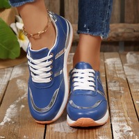 Chaussures de marche décontractées à plateforme épaisse respirantes de haute qualité au design tendance pour femmes