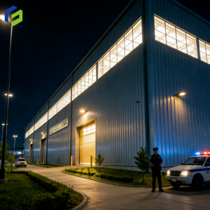 Bâtiment en acier préfabriqué pour entrepôt logistique, installation industrielle légère - Product Image 1