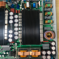 Amplificateur de puissance numérique professionnel 1U Classe D 4x1300W (DSP), idéal pour les fêtes et les scènes extérieures ; prend en charge l'OEM/ODM.