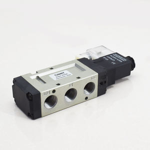 SMCシングル電気空気圧ソレノイド制御バルブ5/2ウェイエアパイロット方向モデルVF3130 VF3230 V5120 AC220V DC24V - Product Image 5
