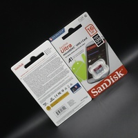 Kartu Memori SD SanDisk Ultra 16GB UHS-I A1 Class10 TF Asli Grosir Kecepatan Tinggi untuk Smartphone dan Dash Cam