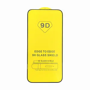 Full Gule 9D Screen Protector for iPhone 15 14 plus Tempered Glass film for iPhone13 12 11 pro max full coverage protective film
