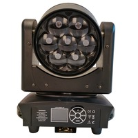 Nouvelle lampe à tête mobile GLEE 7*40W 7x40W RGBW RGBL 4-en-1 LED Zoom Beam Wash pour scène DJ