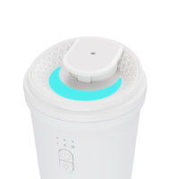 Nouveau produit Tersway, diffuseur d'arômes portable USB personnalisé, bouteille de 10 ml, diffuseur d'air pour voiture, lumière ambiante en forme de lune, diffuseur d'air pour voiture