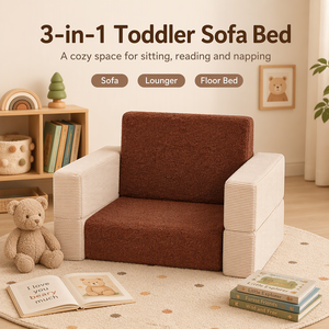 Sofá <span class=keywords><strong>Cama</strong></span> para Niños Pequeños al por Mayor, Silla Convertible 3 en 1 para Niños, Directo <span class=keywords><strong>de</strong></span> Fábrica, Muebles Infantiles Personalizados OEM ODM - Product Image 2
