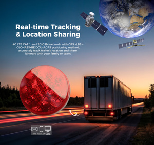 Chất lượng cao 4G đuôi ánh sáng <span class=keywords><strong>GPS</strong></span> Tracker với FCC Dot thời gian thực theo dõi Geo hàng rào từ xa Xe tìm kiếm và IP67 không - Product Image 3