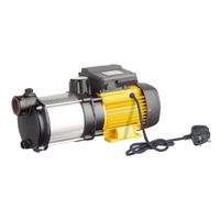 Pompe centrifuge multi-étages à impeller en cuivre, excellent rapport qualité-prix, protection thermique intégrée, étanche IP55, personnalisable, sûre pour usage domestique