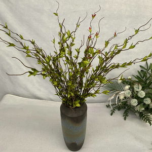 Fleurs Queyiyi, feuilles de printemps et d'automne en fausse plante barbe de dragon, verdure artificielle, décoration de mariage, accessoires de décoration intérieure - Product Image 2