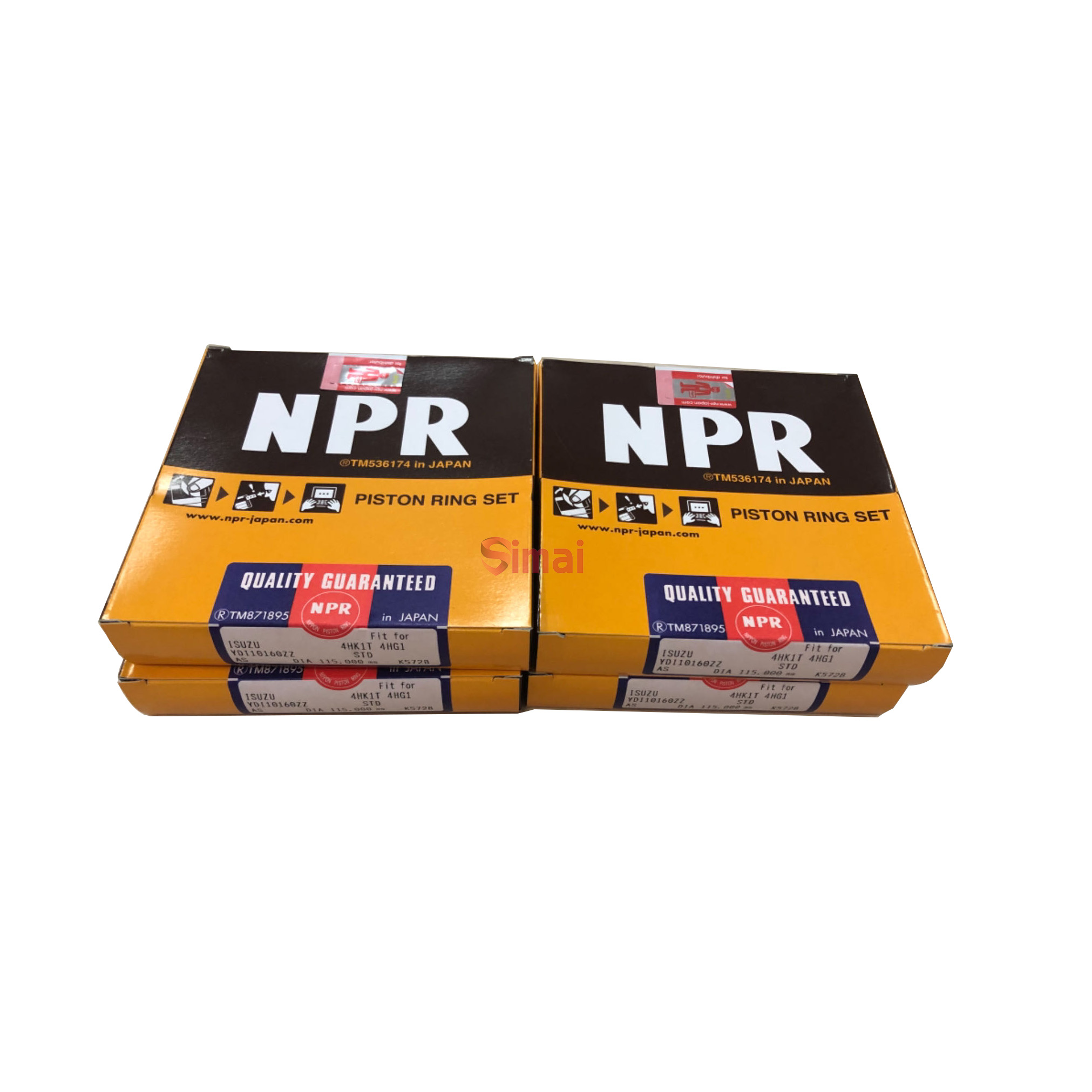 Isuzu 4HE1 Piston Ring Wholesale Diesel Engine Parts