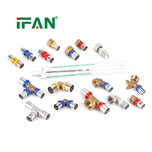 Raccords à sertir en laiton IFAN PEX 16-63 mm NSF/ANSI 61 sans plomb pour <span class=keywords><strong>eau</strong></span> <span class=keywords><strong>potable</strong></span> - Product Image 3