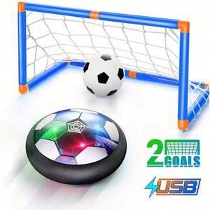 Set Hoverball Usb Rechargeable Led <b>Light</b> Indoor Hover Soccer Ball Kids Gift Toy - Product Image 3