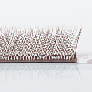 Extensions de cils individuelles Yelix Brown YY Lashes 0.07 B C D 3D, extensions de cils <span class=keywords><strong>en</strong></span> forme de Y, plateau d'extensions de cils, faux vison, faites à la main, personnalisées - Product Image 2