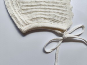 <span class=keywords><strong>Bonnet</strong></span> en Coton Tricoté Doux 100% pour Enfants, Chapeau de Princesse Printemps-Automne pour Bébés Filles de 0 à 12 <span class=keywords><strong>Mois</strong></span>, Plusieurs Couleurs au Choix, À Lacets - Product Image 6