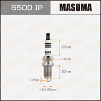 Accessoires pour véhicules MASUMA S500IP, bougie d'allumage pour HONDA ACCORD LA-RD5 2.0L K20A PGM-FI 9807B-5615W 9807B5617P 9807B-5617W