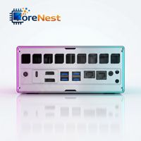 Mini PC CoreNest AMD AI MAX 395, Estación de Trabajo de IA de Próxima Generación, 16 Núcleos, USB 4.0, WiFi 7, Super PC, Pantalla Cuádruple 8K, Mini Computadora de Escritorio