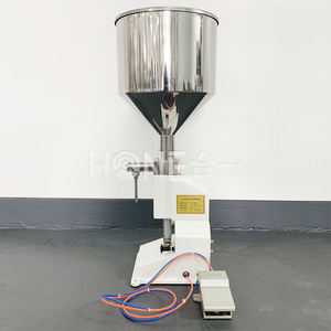 เครื่องบรรจุของเหลวขนาดเล็ก HONE A02 แบบตั้งโต๊ะ ใช้ลม สำหรับบรรจุเจล รองพื้น เอสเซนส์ น้ำมัน เซรั่ม และครีม มีสินค้าในสต็อก - Product Image 4