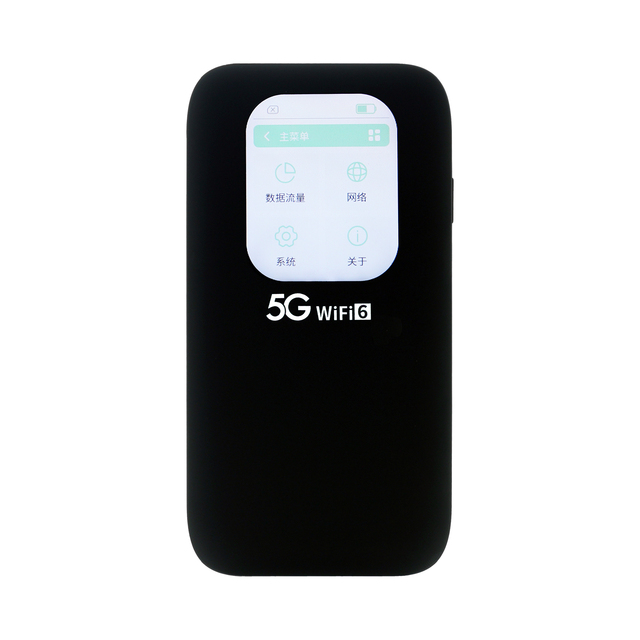 Factory OEM 5G SA NSA Nano SIM UNISOC V510 Modem Pocket Dual Band WI-FI WIFI 6 Mobile Hotspot Outdoor Router 6000mAh