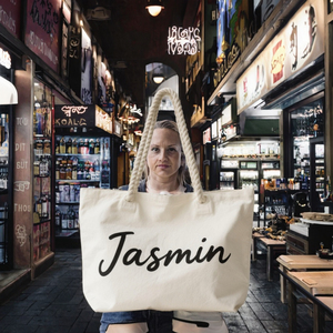 Hot Sell Huanze CUSTOM PRINTING Promotional Priced Durable <b>Mini</b> Heavy Shopping Blank Canvas Tote Bag for Wedding - Product Image 3