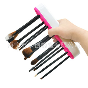 Boîte de rangement multi-compartiments pour pinceaux de maquillage, organiseur de bureau 3-6L pour outils de maquillage et stylos - Product Image 4