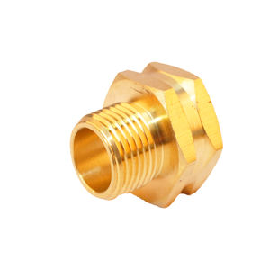 Componentes Personalizados YOD, Servicio <span class=keywords><strong>de</strong></span> Mecanizado CNC <span class=keywords><strong>de</strong></span> Precisión, Buje Hexagonal <span class=keywords><strong>de</strong></span> Latón para <span class=keywords><strong>Agua</strong></span>, Aire y Gas, 1/<span class=keywords><strong>4</strong></span>*1/8 a 1*<span class=keywords><strong>3</strong></span>/<span class=keywords><strong>4</strong></span> Pulgadas NPT BSPT - Product Image 4