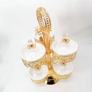 ديكور منزلي للحلوى, ديكور منزلي للحلوى والفاكهة والوجبات الخفيفة من الحديد على شكل قلب ، مع 3 مثلجات من الأكريليك ، لديكور المنزل ، وجبة خفيفة على شكل حلوى جافة ، لديكور المنزل ، مع 3 مثلجات من الأكريليك - Product Image 4