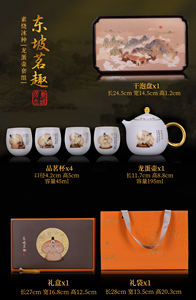 En stock ensemble de tasses à thé en porcelaine blanche bol à thé <span class=keywords><strong>Kungfu</strong></span> en céramique chinoise ancienne boîte-cadeau tasse à thé personnelle tasse principale - Product Image 6