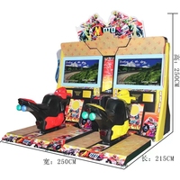 Simulateur de conduite de voiture de course LCD 42 pouces, machine de jeu d'arcade vidéo, fonctionnement à pièces