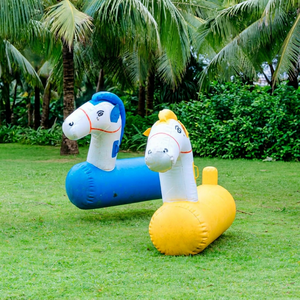 THUY LINH Juego de Obstáculos Inflables de PVC Personalizados para Carreras de Caballos, Paquete de 20 kg+, Equipo de Entrenamiento Deportivo para Eventos de Team Building al Aire Libre - Product Image 1