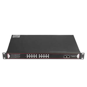 ODM & OEM 16 พอร์ต 1000M POE Network Switch + 2 พอร์ตเครือข่าย 1000M - Product Image 1