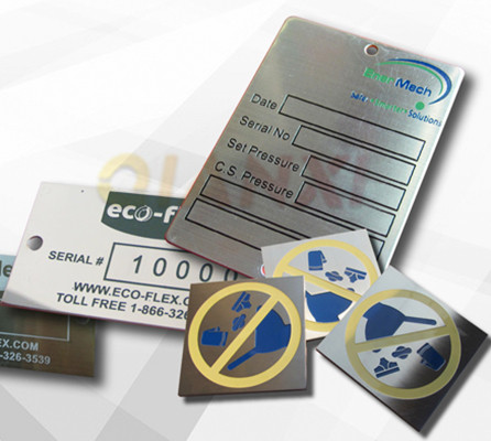 定制雕刻金属铭牌牌匾蚀刻不锈钢标志铭牌 - buy steel name plate