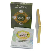 Jeu de tarot Oracle de qualité supérieure, conception OEM, 78 cartes personnalisées, couleur CMYK, finition brillante, papier, pour usage familial, imprimé, en promotion