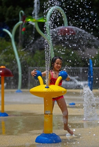 Aire de jeux aquatiques extérieure commerciale pour enfants, avec jets d'eau en forme d'escargot/grenouille, pour parcs aquatiques, centres de loisirs et parcs aquatiques. - Product Image 6